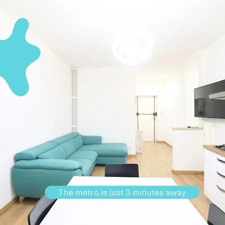 아파트 Elegant Chic - Center 10 Min, Ac, Wifi, Metro 1min 로마